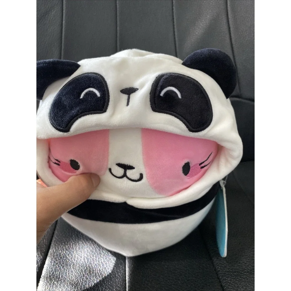 Squishmallows 20cm Joxtine the Cat in Panda Costume Plush